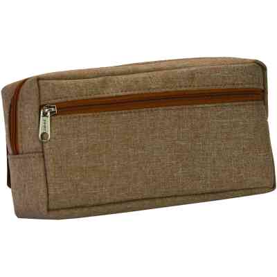 Пенал Cool For School 2 відділення Коричневий (J-2607-brown) Вінниця