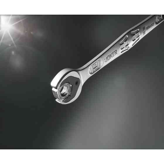 Набір ключів комбінованих Wera з тріскачкою 10-19мм 4шт, в сумці, Joker 6000 05073290001 Одеса