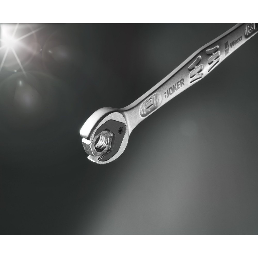 Набір ключів комбінованих Wera з тріскачкою 10-19мм 4шт, в сумці, Joker 6000 05073290001 Одеса - фото 5