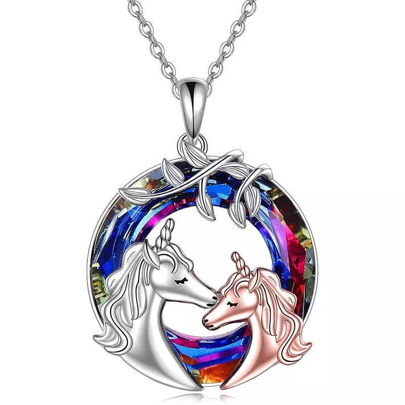 Цепочка с единорогом 45 см разноцветный Киев - изображение 2