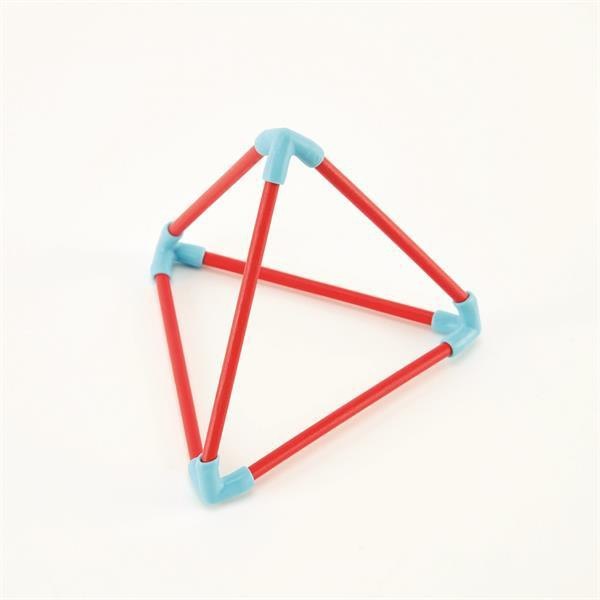 Конструктор Hape Flexistix Креативные фигуры 133 детали бамбуковый (E5565) Харьков - изображение 1