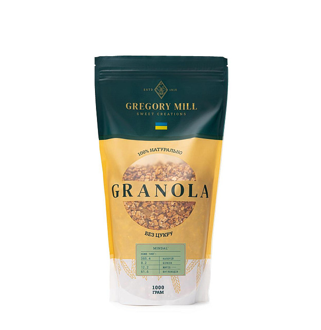 Гранола Gregory Mill Almond, 1000 г Киев - изображение 5