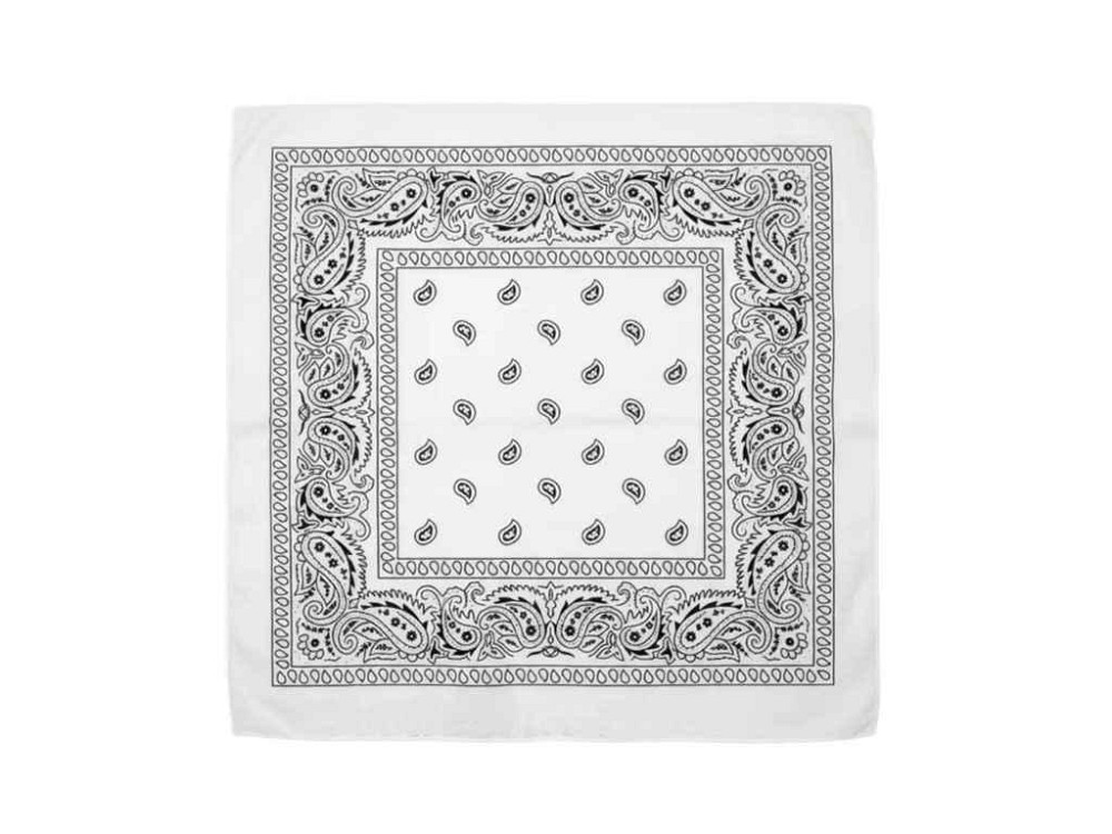 Бандана белый классическая арт.1-22 р.55*55 ТМ SHAPKI Киев - изображение 1