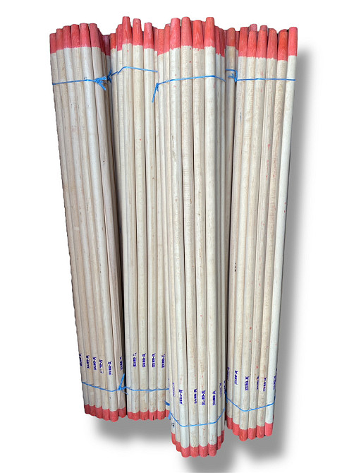 Держак для тяпки 1,2 м (бук) крашенный Харьков - изображение 1