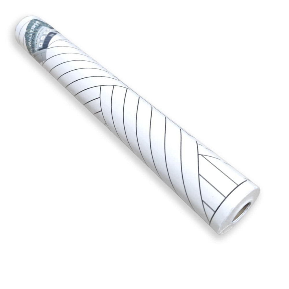 Самоклеющаяся пленка 0,45х10м х 0,07мм Белая с орнаментом SW-00001223 Днепр - изображение 3