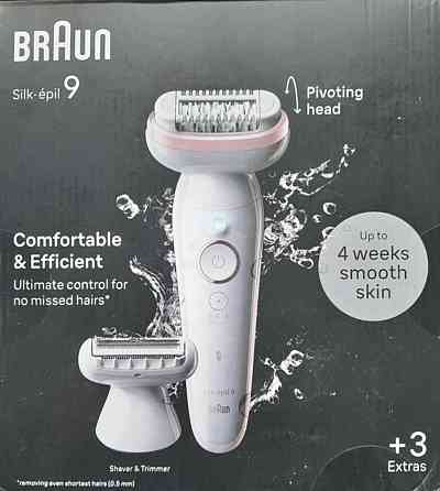 Эпилятор Braun Silk-epil 9 SES 9-030 Новый, упакованный. Киев