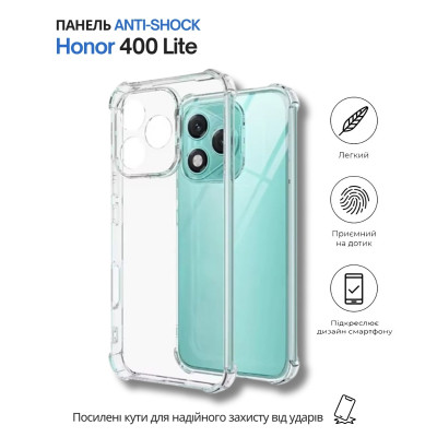 Чехол для мобильного телефона BeCover Anti-Shock Honor 400 Lite Clear (714711) Винница - изображение 6