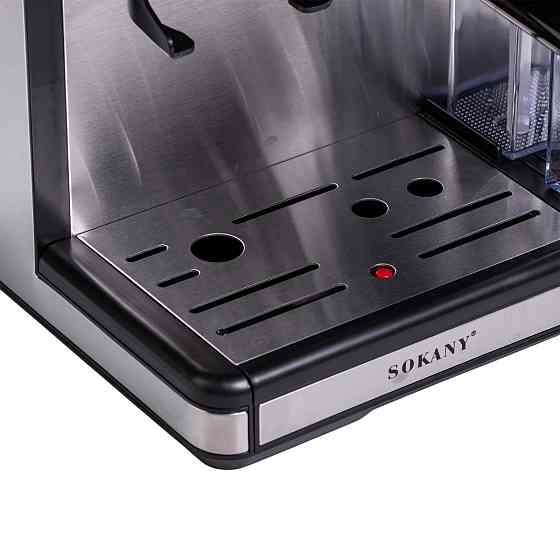 Sokany Кавоварка ріжкова 4в1 з кавомолкою 1800 Вт резервуар 2,6 л Sokany SK-04032 Коломыя