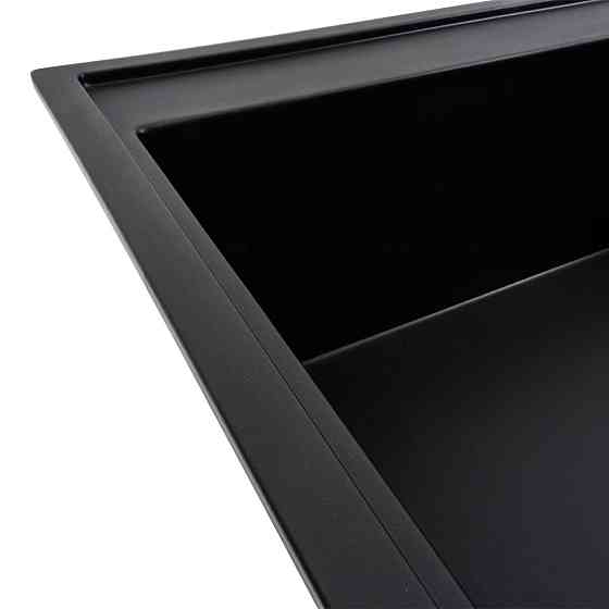 Гранітна мийка для кухні VALESO AZURIT 7950 матова Чорна Коломыя