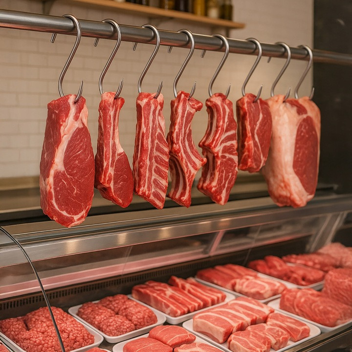 Крючки для копчения мяса S-образная форма 15 шт Kaminer (25553) Нововолынск - изображение 6