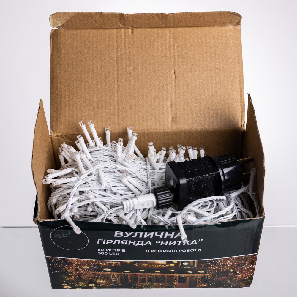 Гірлянда Різдвяна Фея 50 м, 500 LED, мультиколор Київ - фото 5