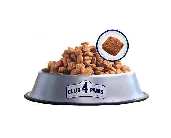 Полнорационный сухой корм для взрослых стерилизованных кошек CLUB 4 PAWS (Клуб 4 Лапы) Премиум, 2 кг Винница