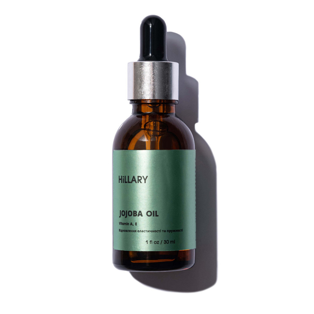 Натуральна олія для обличчя та волосся Hillary JOJOBA OIL, 30 мл Київ - фото 1