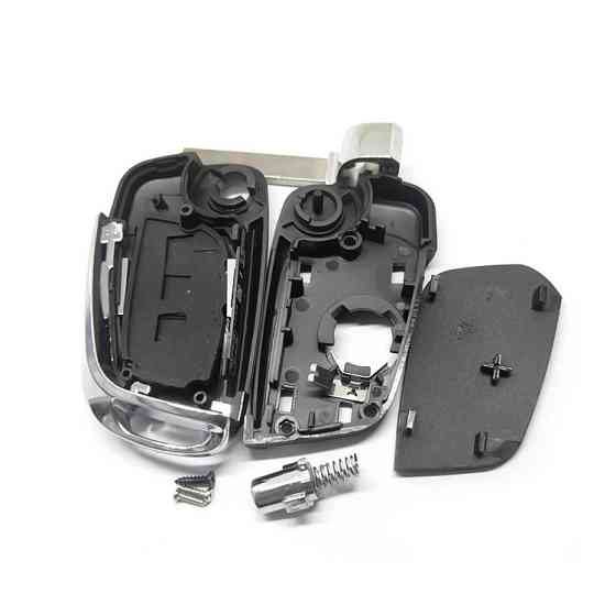 Выкидной ключ Peugeot с 2 кнопками и местом для чипа Киев