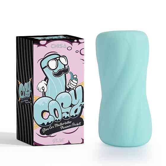 Мастурбатор Blow Cox Masturbator Pleasure Pocket-Blue Sex Aura Київ