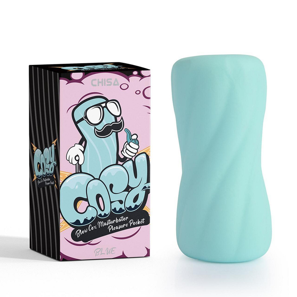 Мастурбатор Blow Cox Masturbator Pleasure Pocket-Blue Sex Aura Київ - фото 1