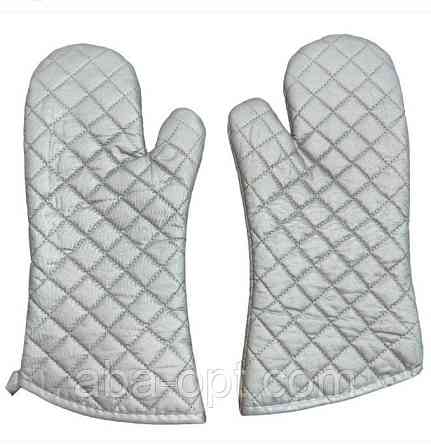 Жаропрочная Перчатка для духовки с удлиненным запястьем Тиа L 30 см ( 2 шт ).Aba-Opt Одесса