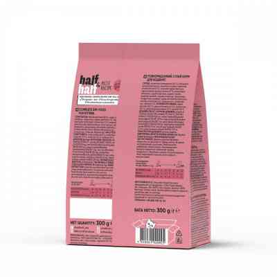 Сухой корм для кошек Half&Half для котят с говядиной 300 г (4820261920925) Винница