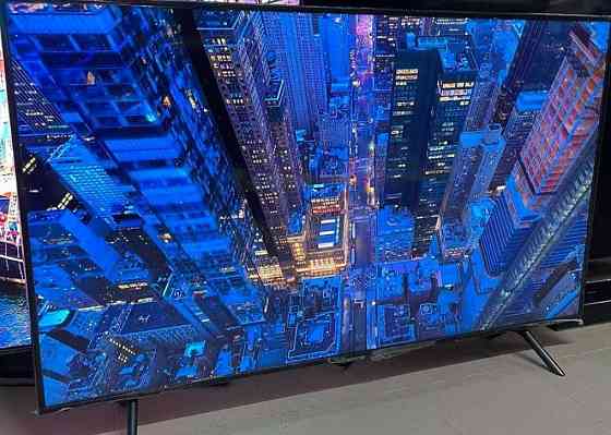 Телевизор Безрамный: 75 дюйма, 4K, ГОЛОСОВОЙ пульт, Smart, Samsung 75RU7100 Харьков