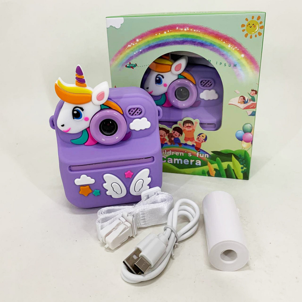 Камера мгновенной печати снимков, Фотоаппарат детский с печатью, Фотокамера с мгновенной печатью фото LH-17 Львов - изображение 5