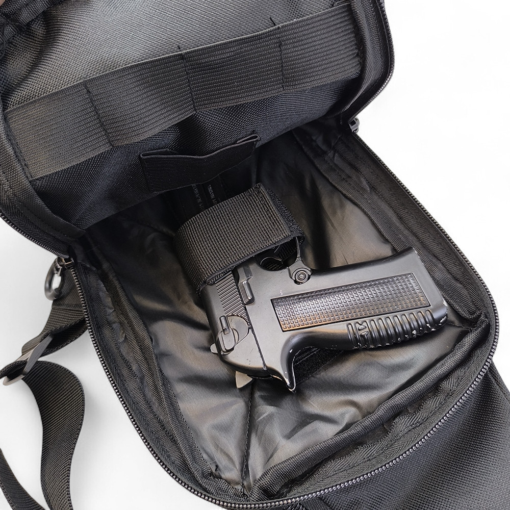 Мужская сумка барсетка для мужчины, Современный мессенджер, Сумка для скрытого ношения пистолета ZU-14 Киев - изображение 4