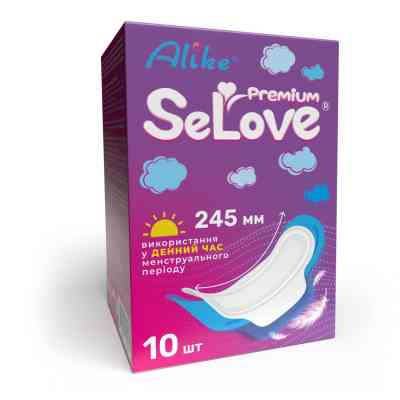 Гігієнічні прокладки SeLove 245 мм 10 шт. (4820209800265) Вінниця