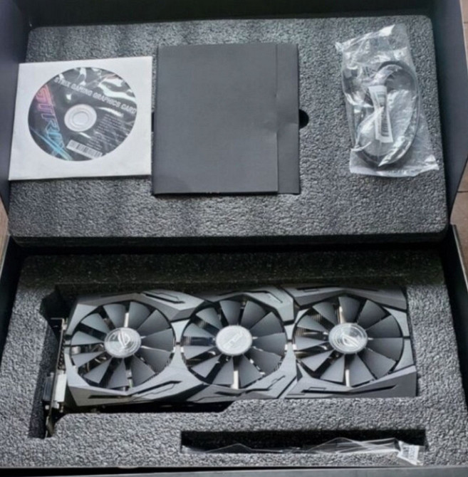 Відеокарта: ASUS ROG Radeon RX 580 STRIX OC 8192MB. Київ - фото 3