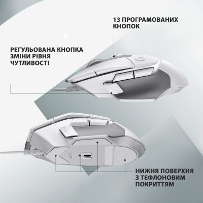 Мышка Logitech G502 X USB White (910-006146) Винница - изображение 5