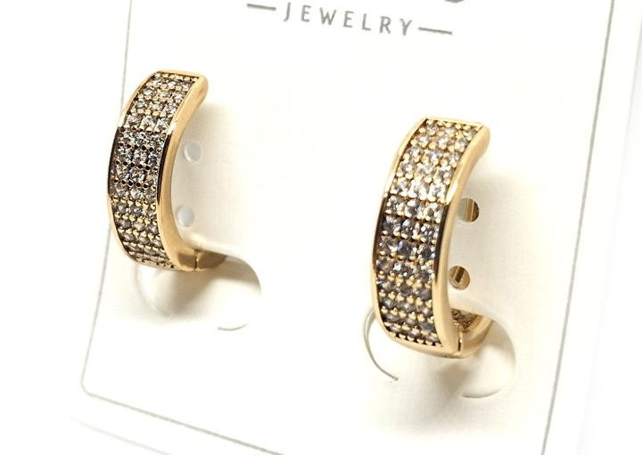 Сережки жіночі медична сталь Київ - фото 1