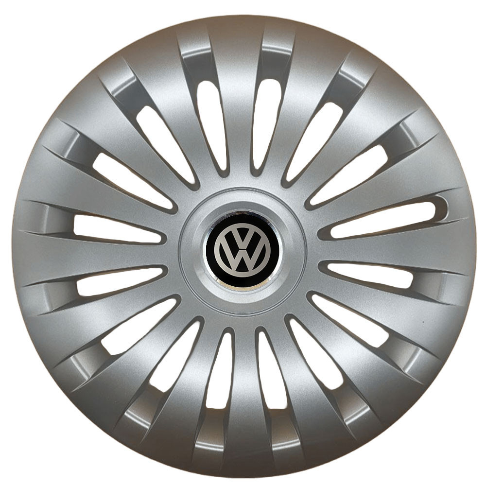 Автомобильные модельные колпаки R17 Volkswagen 504 4шт, SJS, серебристые Киев - изображение 1