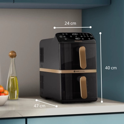 Мультипечь Philips Stacked Dual (NA462/70) Винница - изображение 3