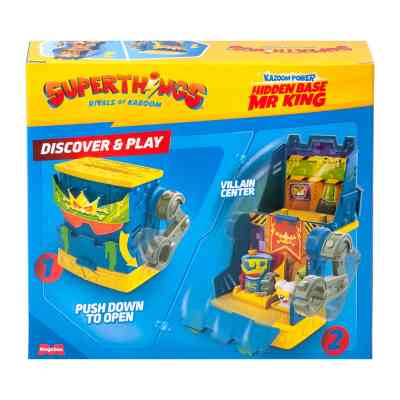 Игровой набор SuperThings серии Kazoom Power - Скрытая база Мистера Кинга (PSTSP112IN240) Вінниця