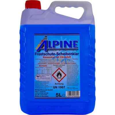 Омивач автомобільний Alpine концентрат Frostschutz Scheibenklar (-80C) 5л (1225-5) Вінниця