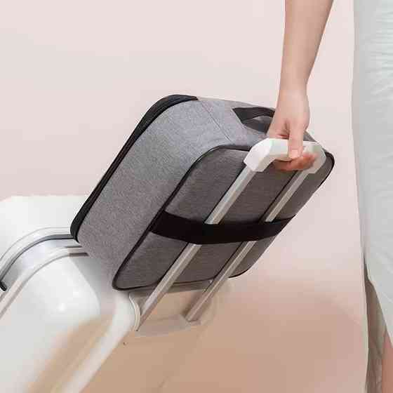 Сумка-органайзер для документов с замком водонепроницаемая на 3 отделения,серая Каменец-Подольский