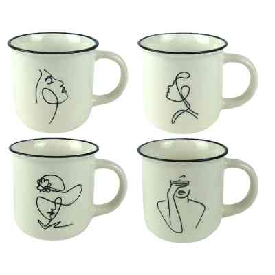 Чашка Vittora "Lady in white" 370 мл (VT-C-512370) Вінниця