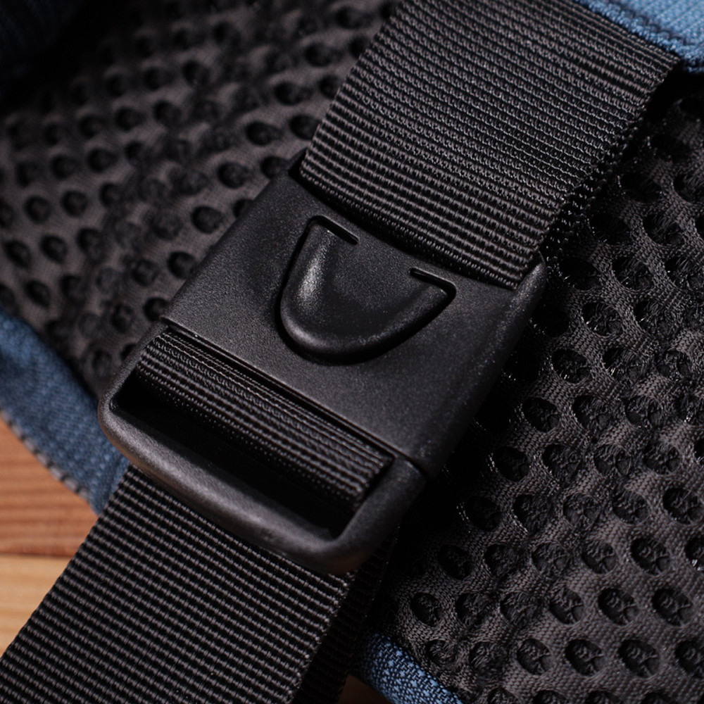 Мужская слинг сумка для путешествий из качественного текстиля Синий (Vintage) Киев - изображение 4