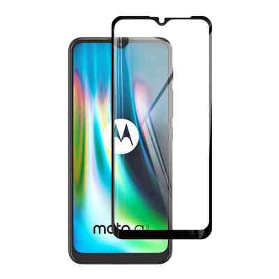 Скло захисне PowerPlant Full screen Motorola Moto G9, Black (GL609376) Вінниця