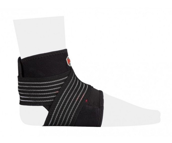 Бандаж на гомілкостоп Power System PS-6013 Neo Knee Support Black/Red (1шт.) XL Кам'янське - фото 1