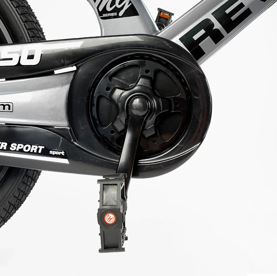 Велосипед Corso REVOLT двоколісний 20 дюймів магнієва рама з додатковими колесами Сірий (MG-20922) Чернигов - изображение 5