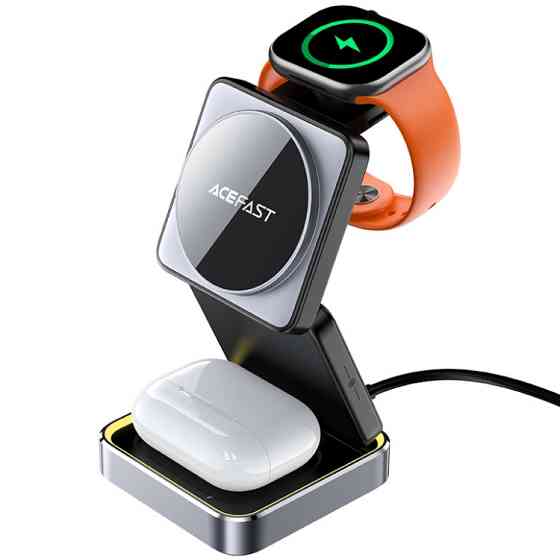 Зарядний пристрій Wireless QI 3in1 15W E20 Acefast Винница