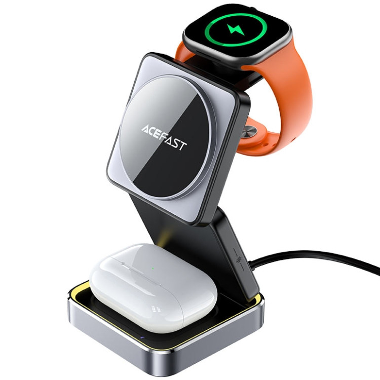 Зарядний пристрій Wireless QI 3in1 15W E20 Acefast Винница - изображение 3