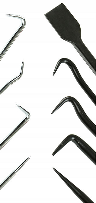 Профессиональный Набор крючков разных типов с ручкой 9 элементов Mar-Pol (M61020) Нововолынск - изображение 4