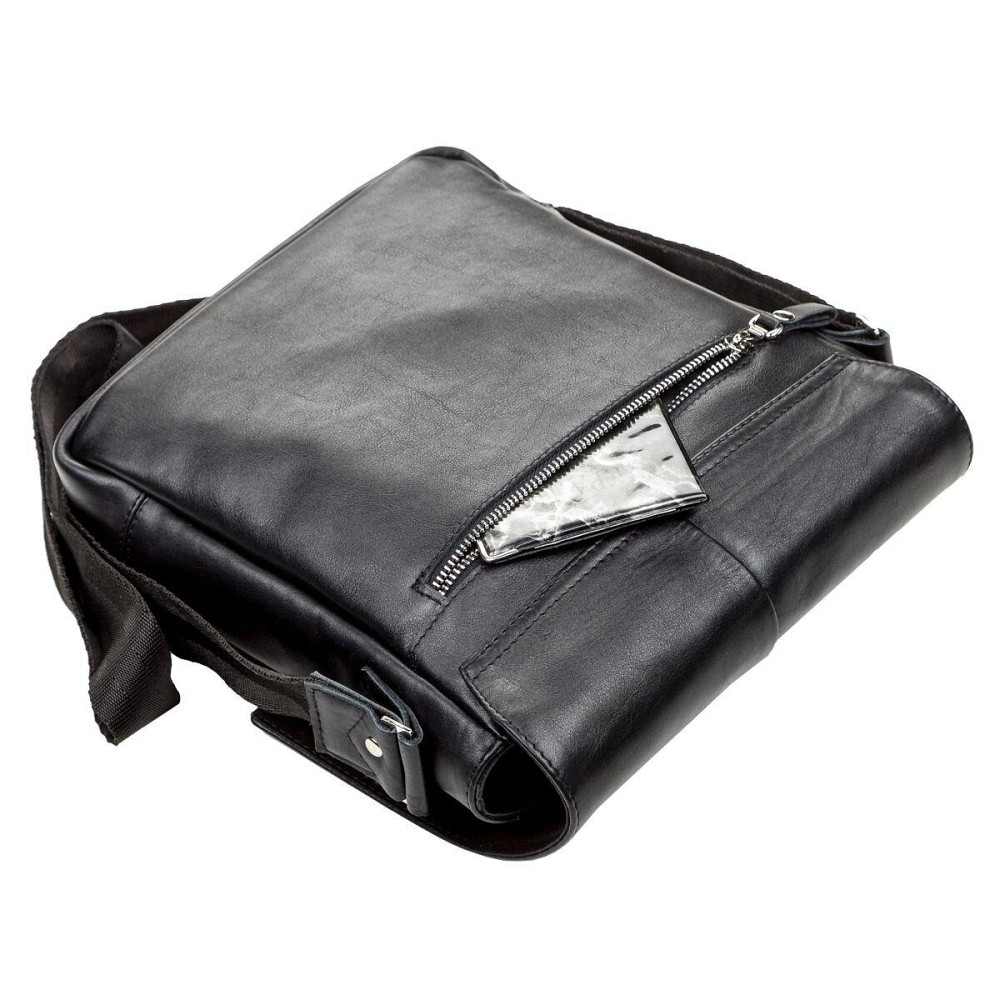 Сумка чоловіча SHVIGEL 00878 Чорна Київ - фото 5