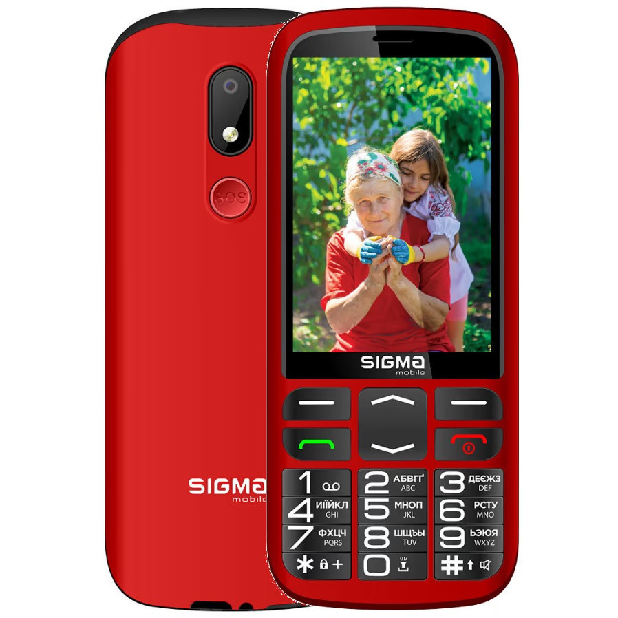 Мобільний телефон Sigma mobile Comfort 50 Optima Type-C Dual Sim Red (4827798122327) Червоний Харків - фото 5