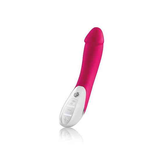 Мощный вибратор Mystim Terrific Truman Pink с двумя моторами и выраженной головкой Sex Aura Киев