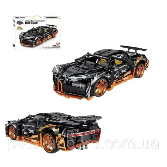 Конструктор автомобиль Бугатти 1311 деталей Technic KY 1090 черный Хмельницкий