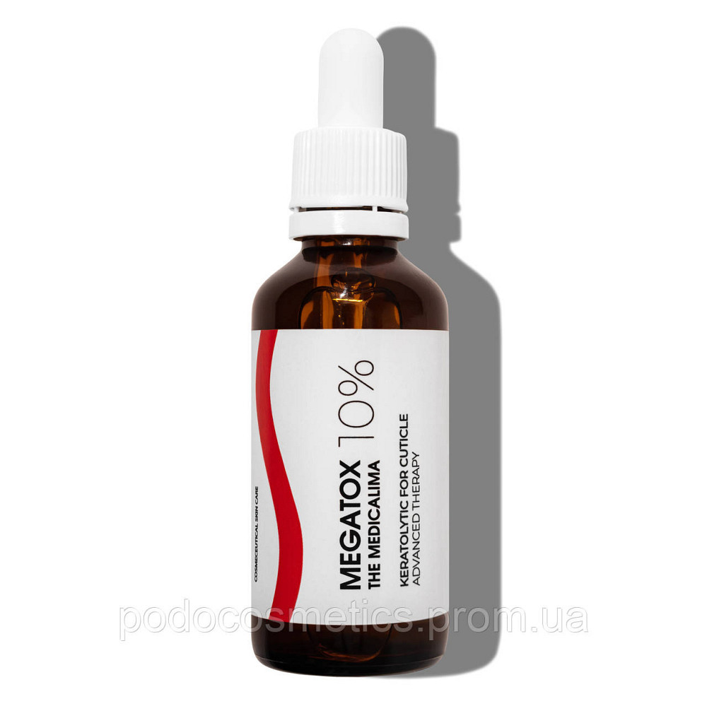 Кератолитик для кутикулы MEGATOX 10% с экстрактами для нежной кожи 50мл Одесса - изображение 1