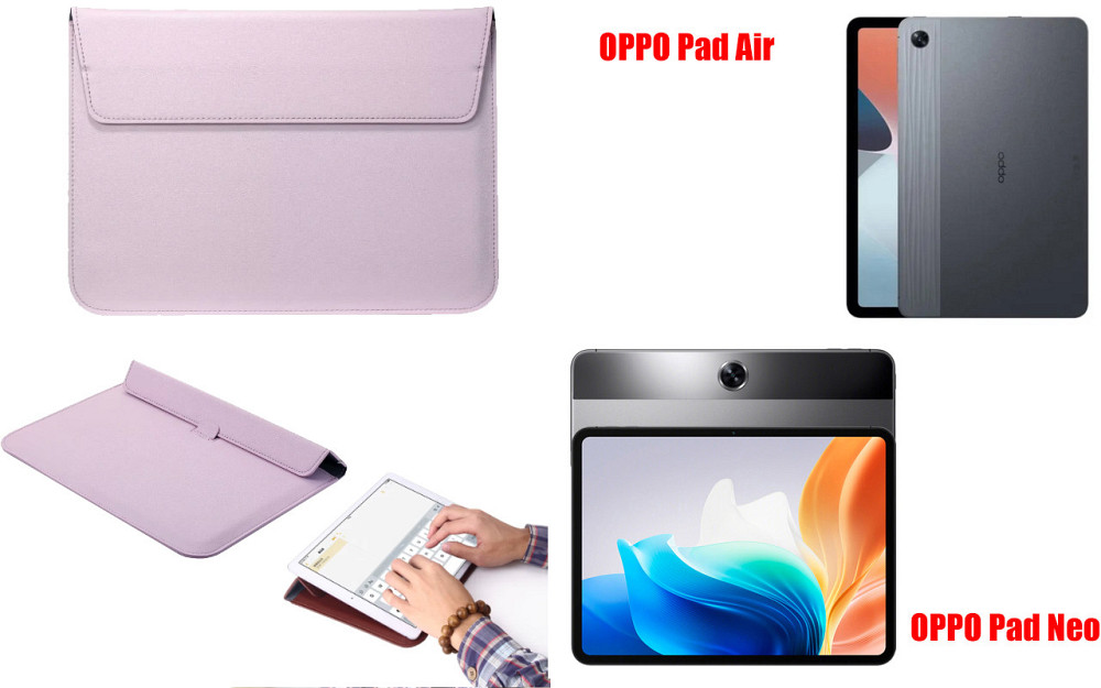 Чохол-конверт VitoCase для OPPO Pad Air, Pad Neo, з функцією підставки для планшета Фіолетовий Київ - фото 1