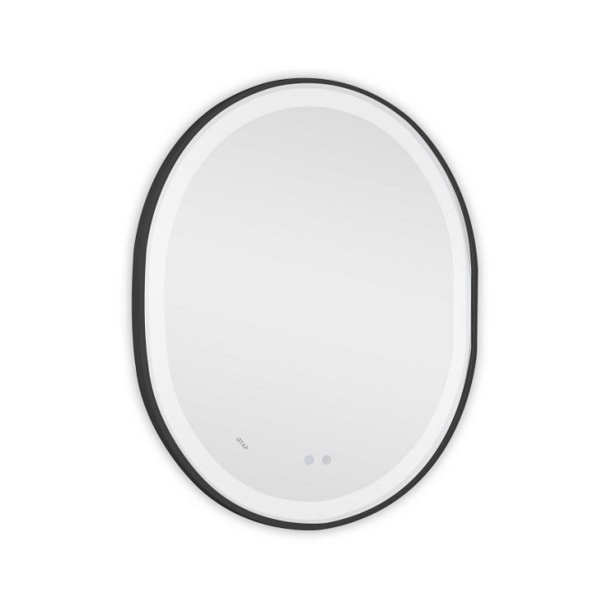 Дзеркало настінне овальне сенсорне Qtap Gemini 800х700 з LED-підсвіткою Touch, з антизапотіванням із диммером Харків - фото 7