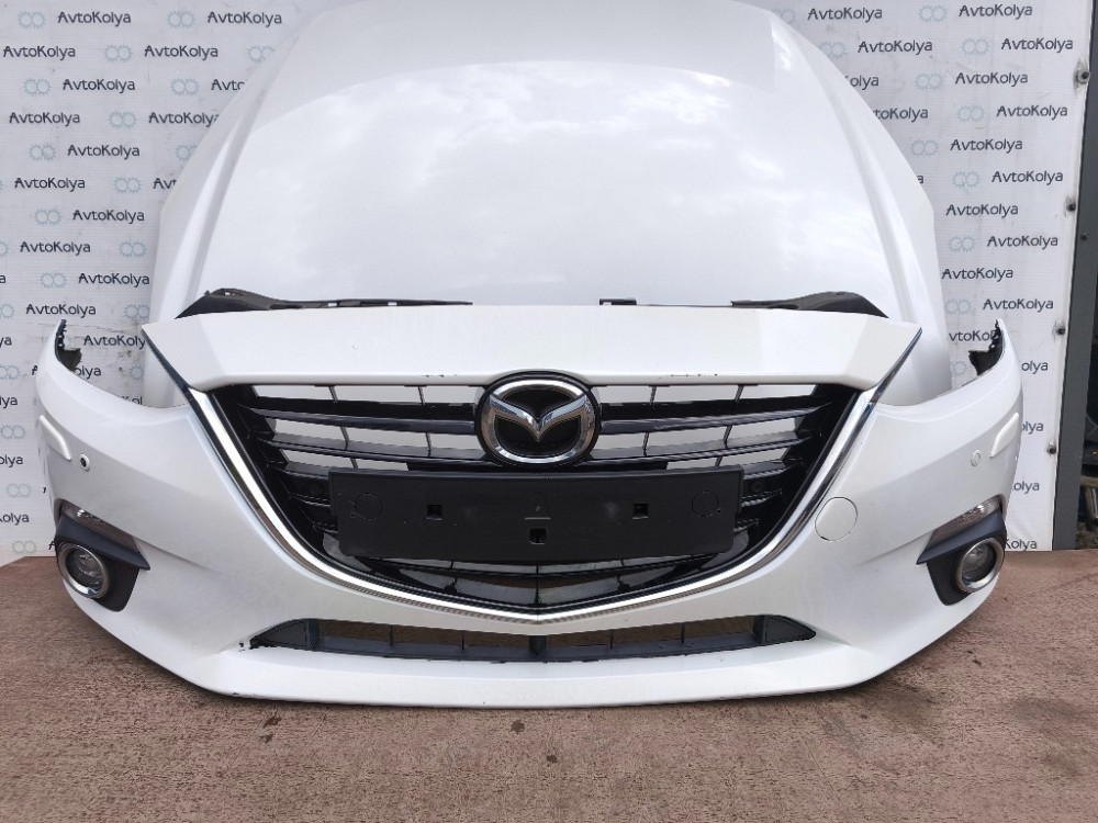 Ноускат бампер передній + капот + фара Mazda 3 BM 2013-2016 (MZ04151BA) Ковель - фото 1